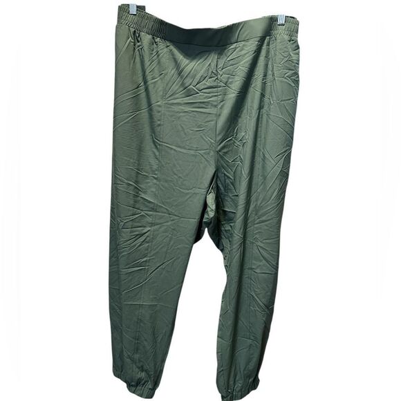 NWT Old Navy Women’s Green Mid Rise Ankle Jogger Pockets - Size 4XL - Picture 7 of 11